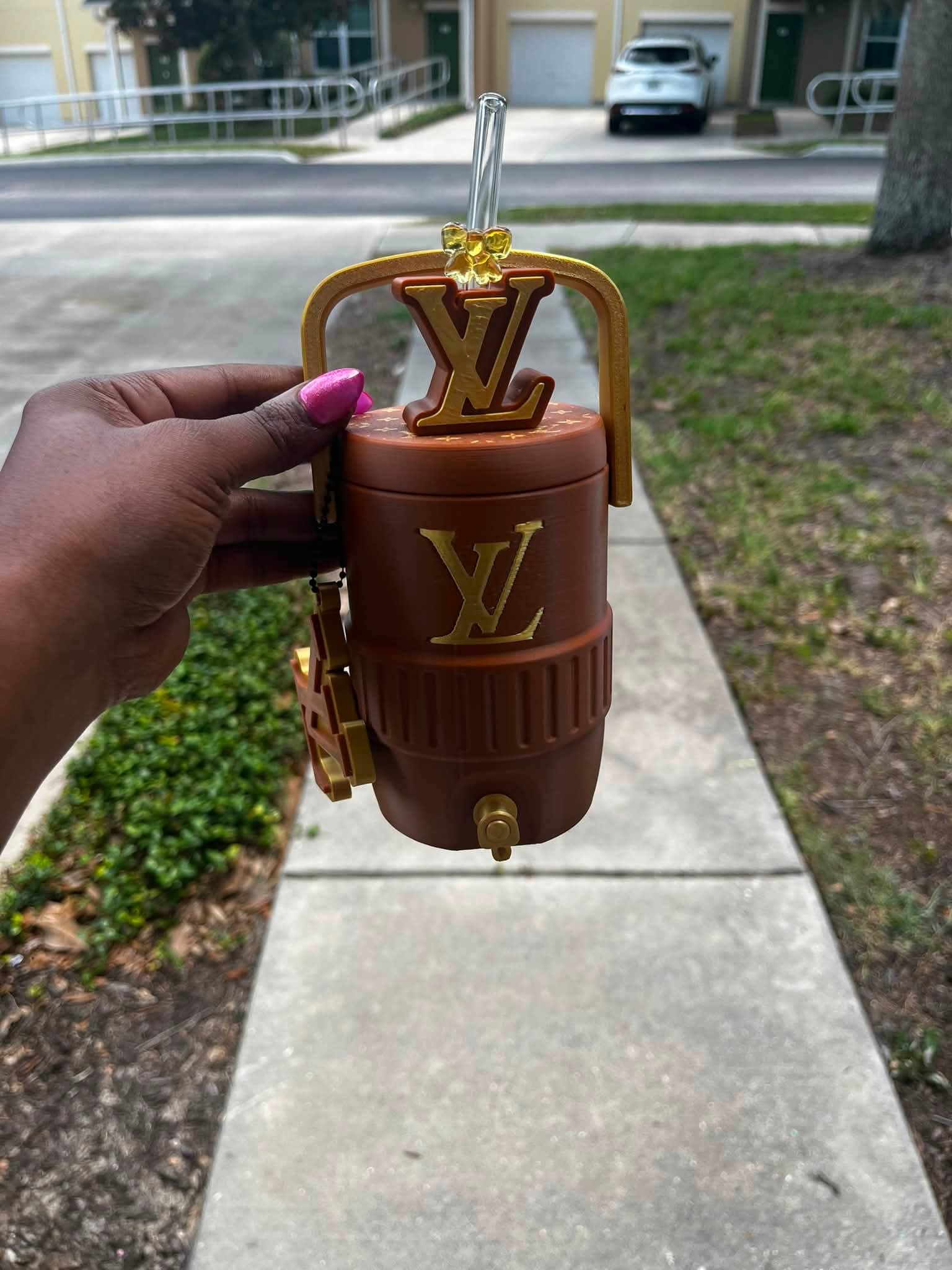 Designer-Inspired Koozie