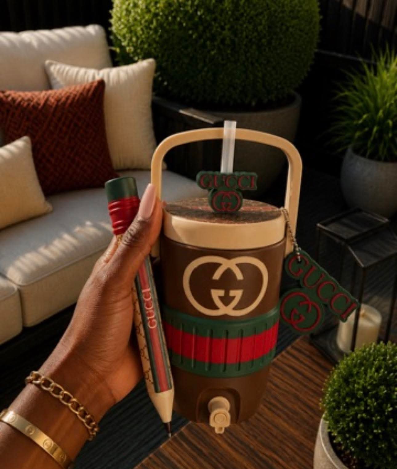 Designer-Inspired Koozie