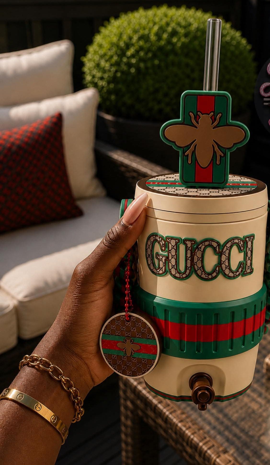 Designer-Inspired Koozie