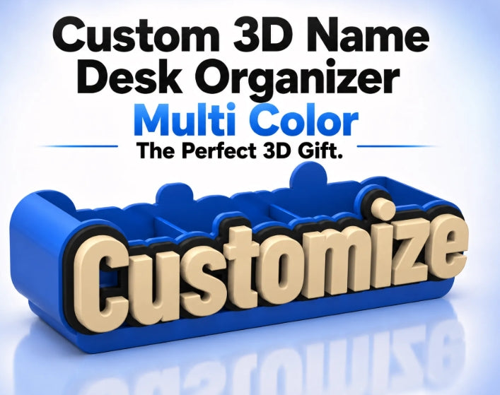 3D Letter Organizer
