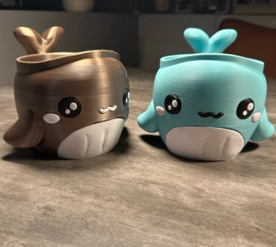 Whale Ice Cream Pint Coozie