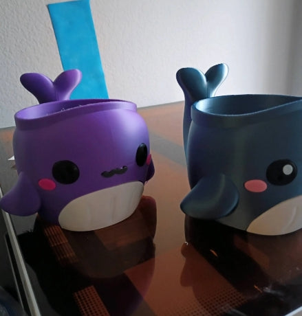 Whale Ice Cream Pint Coozie