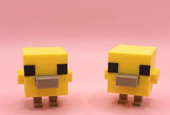 Minecraft Baby Chicken Fidget Clicker