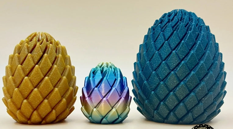 Twisty Dragon Scale Egg Fidget
