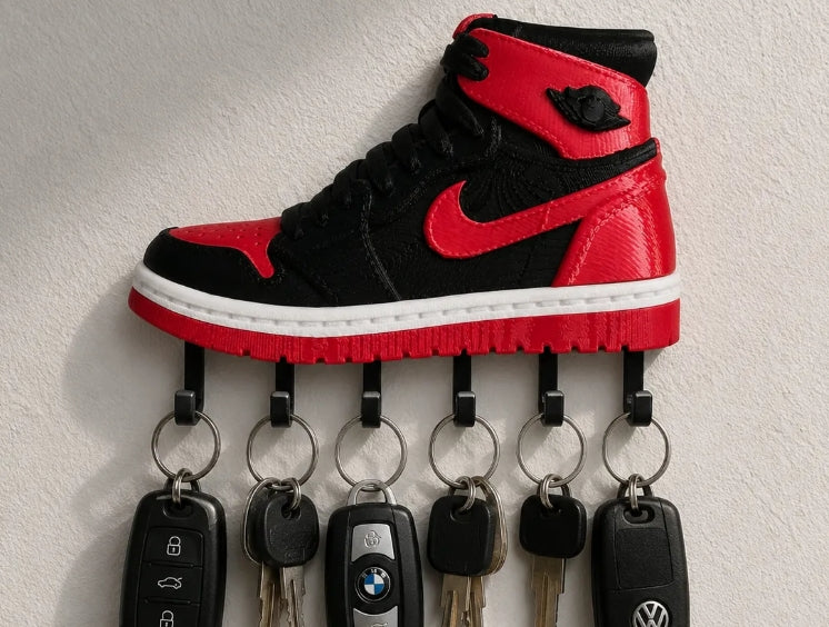 Nike Air Jordan Keychain Wall Mount