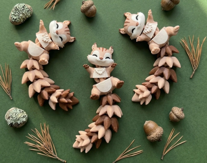 Cute Flexi Babies / Keychain