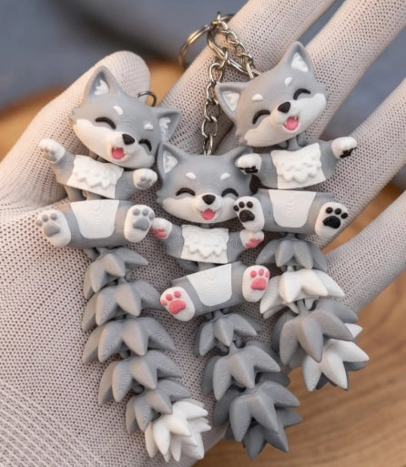 Cute Flexi Babies / Keychain