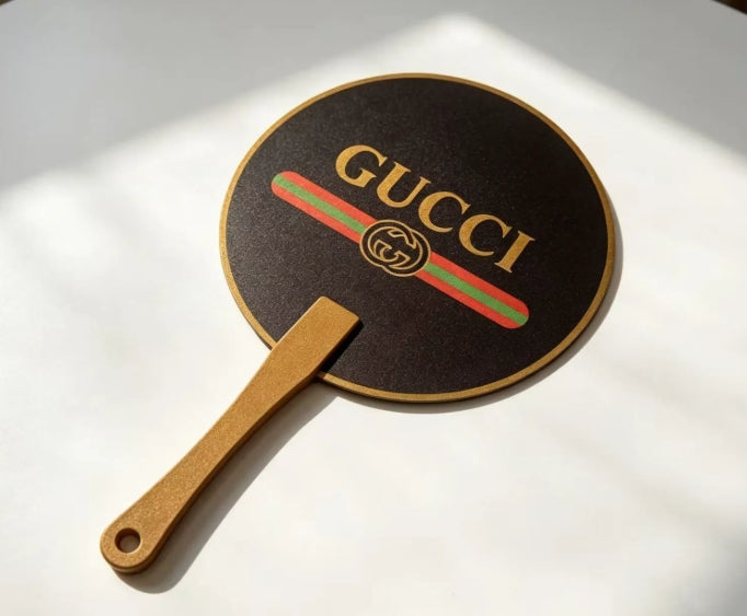 Designer Monogram Fan