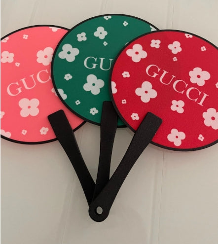 Designer Monogram Fan